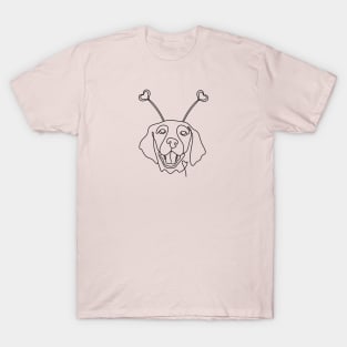 Valentine cute dog T-Shirt